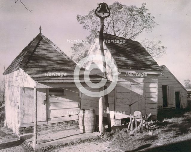 West Martingham outbuildings, St. Michael's, Talbot County, Maryland, 1936. Creator: Frances Benjamin Johnston.