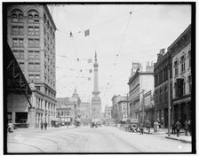 West Market St. Street, Indianapolis, Ind., c1907. Creator: Unknown