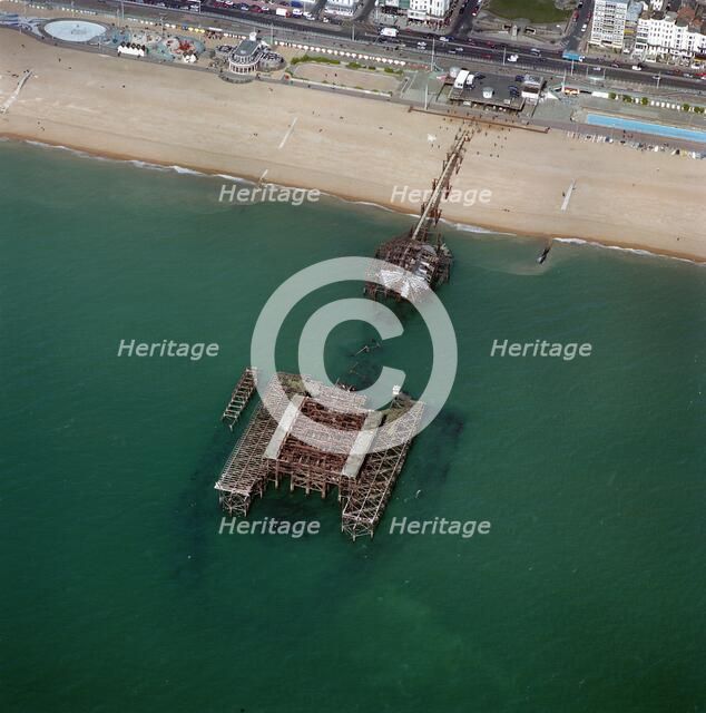 West Pier, Brighton, East Sussex. Artist: Damian Grady.