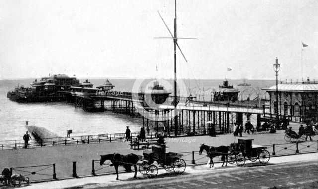 West Pier, Brighton, Sussex, early 20th Century. Artist: Unknown