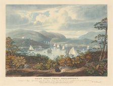 West Point, from Phillipstown, published 1831. Creator: William James Bennett