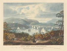 West Point, from Phillipstown, published 1831. Creator: William James Bennett