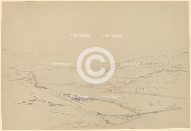 West Point from Storm King. Creator: John William Casilear.