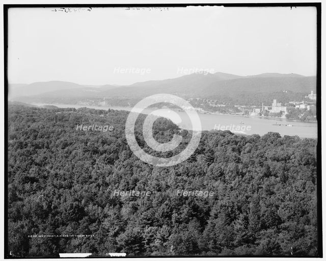 West Point, N.Y. and the Hudson River, between 1910 and 1915. Creator: Unknown.