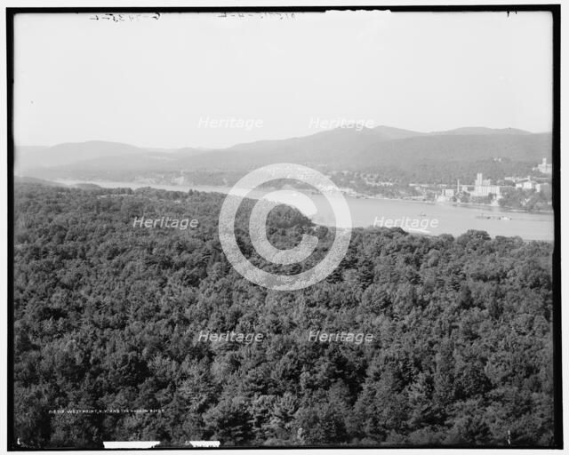 West Point, N.Y. and the Hudson River, between 1910 and 1915. Creator: Unknown.