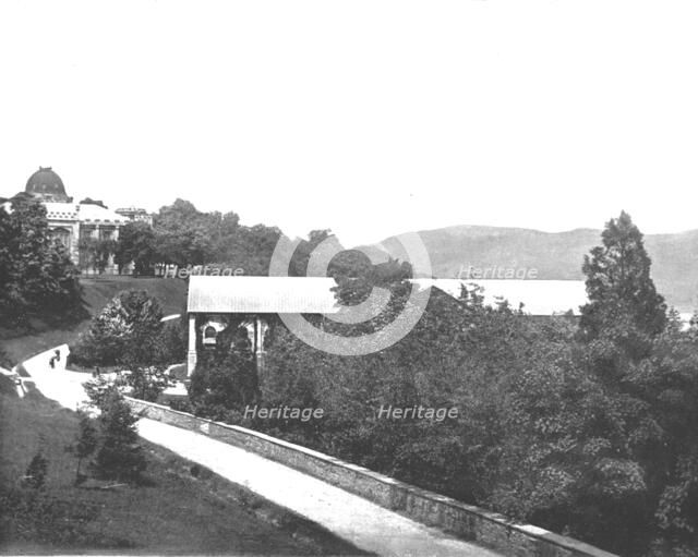 West Point on the Hudson, New York State, USA, c1900.  Creator: Unknown.