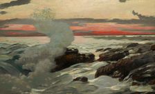 West Point, Prout's Neck, 1900. Creator: Winslow Homer