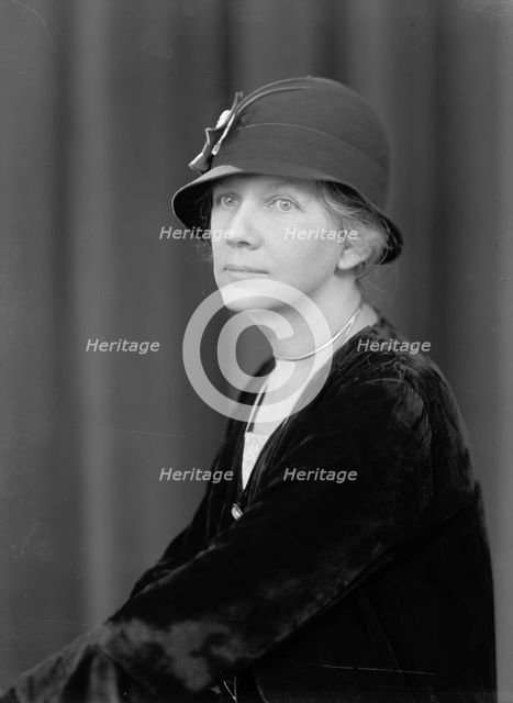 West, R. Thomas, Mrs. - Portrait, 1933. Creator: Harris & Ewing.