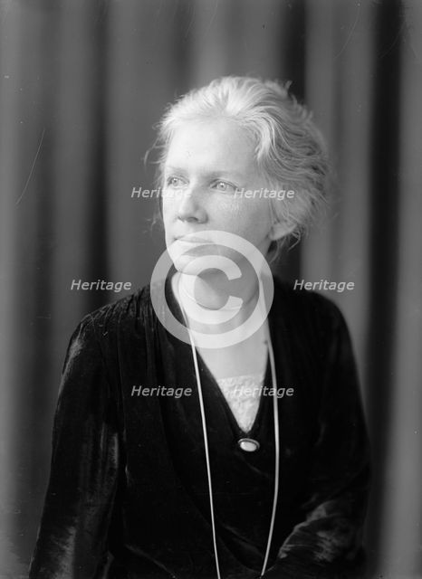 West, R. Thomas, Mrs. - Portrait, 1933. Creator: Harris & Ewing.