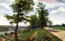 West Riverside and Lake Street Bridge, Minneapolis, Minnesota, USA, 1910