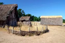 West Stow Country Park and Anglo-Saxon Village, Bury St Edmund's, Suffolk. Creator: Peter Thompson