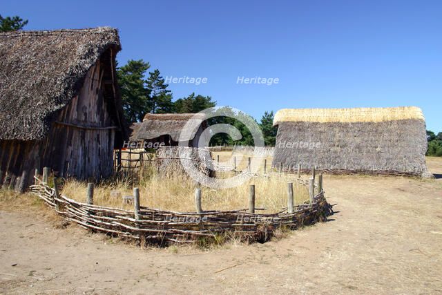 West Stow Country Park and Anglo-Saxon Village, Bury St Edmund's, Suffolk.