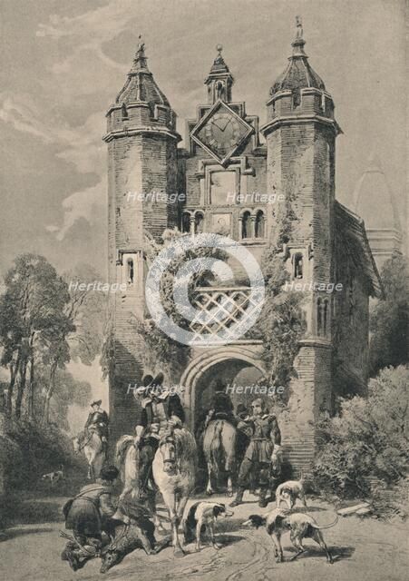 West Stow Hall, Suffolk, 1915. Artist: Unknown.