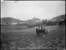 West Street, Corfe Castle, Purbeck, Dorset, 1927. Creator: Katherine Jean Macfee