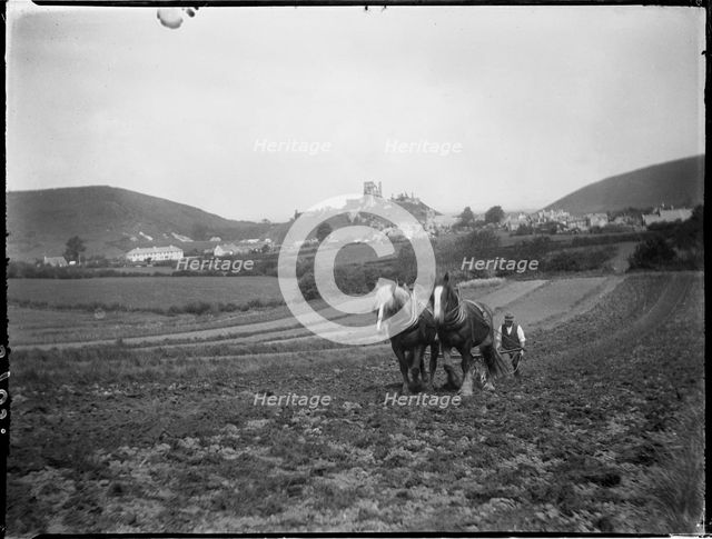 West Street, Corfe Castle, Purbeck, Dorset, 1927. Creator: Katherine Jean Macfee.