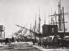 West Street, New York City, USA, 1870s