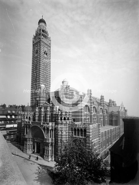 Westminster Cathedral, Francis Street, Westminster, London. Artist: Unknown