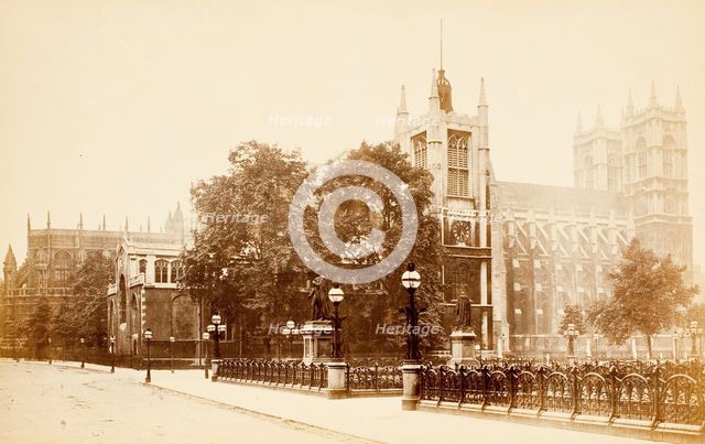 Westminster Abbey, 1850-1900. Creator: Unknown.