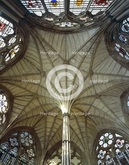 Westminster Abbey Chapter House, c1990-2010. Artist: Unknown.