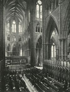 Westminster Abbey: Choir and Apse 1911. Creator: Unknown