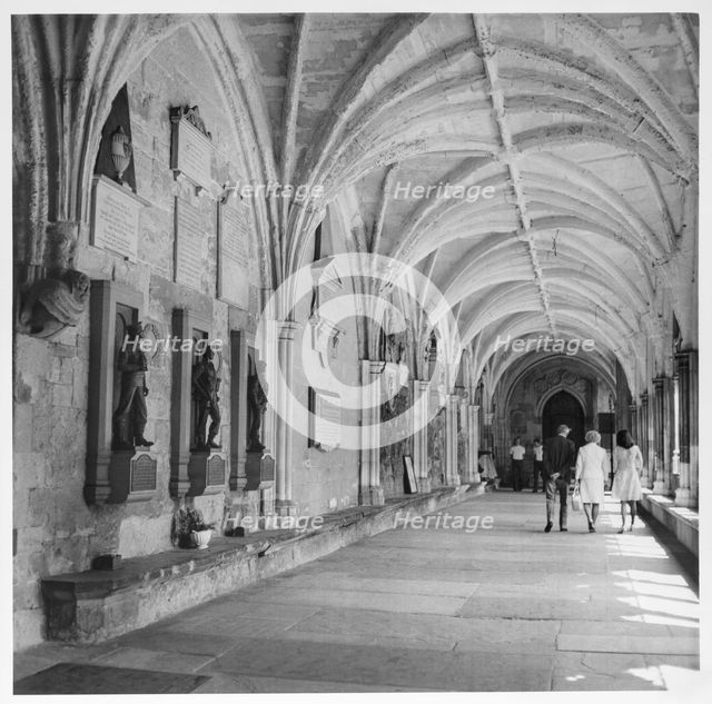 Westminster Abbey, Cloisters, Westminster, City of Westminster, Greater London Authority, 1960-1985. Creator: Leonard Robin Mattock.