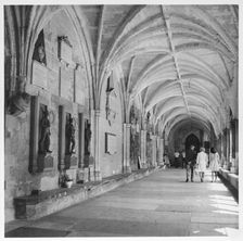 Westminster Abbey, Cloisters, Westminster, City of Westminster, Greater London Authority, 1960-1985. Creator: Leonard Robin Mattock