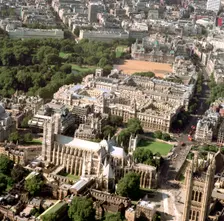 Westminster Abbey and Whitehall, London, 2002. Artist: EH/RCHME staff photographer