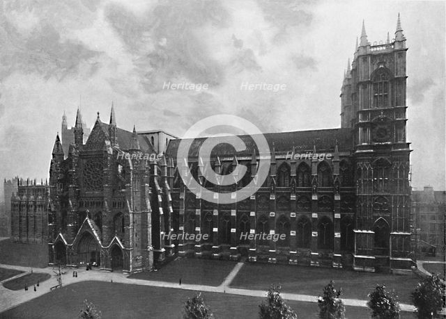 'Westminster Abbey', c1896. Artist: Unknown.