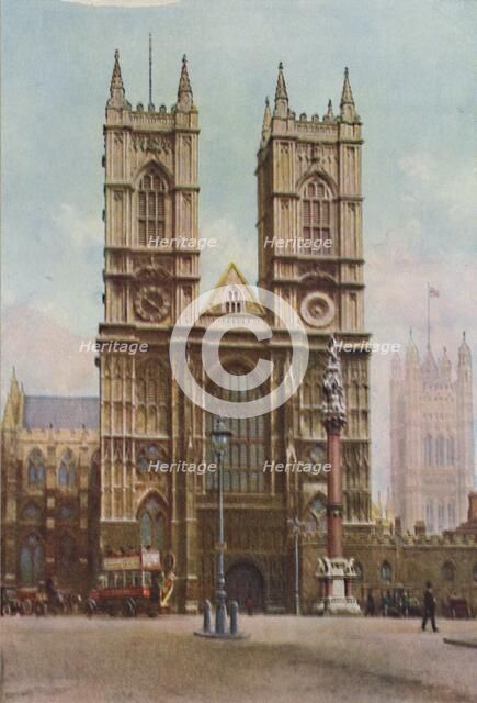 'Westminster Abbey', c1935. Creator: Unknown.
