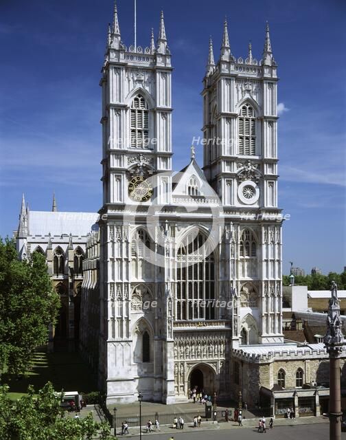 Westminster Abbey, c1990-2010. Artist: Max Alexander.