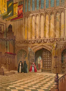 Westminster Abbey. - Henry The Seventh's Chapel c1845, (1864)