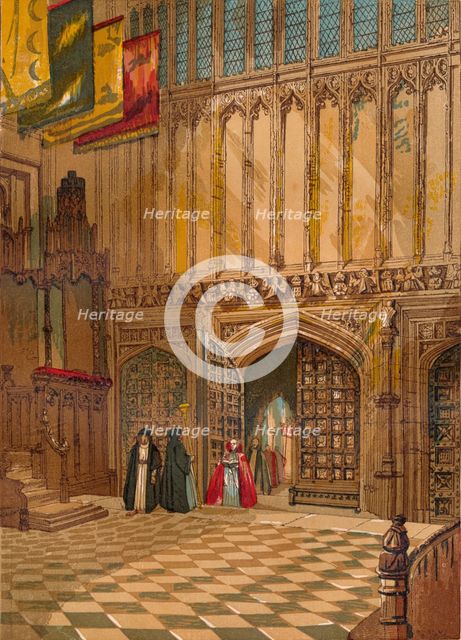 'Westminster Abbey. - Henry The Seventh's Chapel', c1845, (1864). Artist: Unknown.