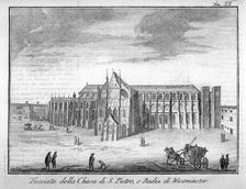 Westminster Abbey, London, 1742. Artist: Anon
