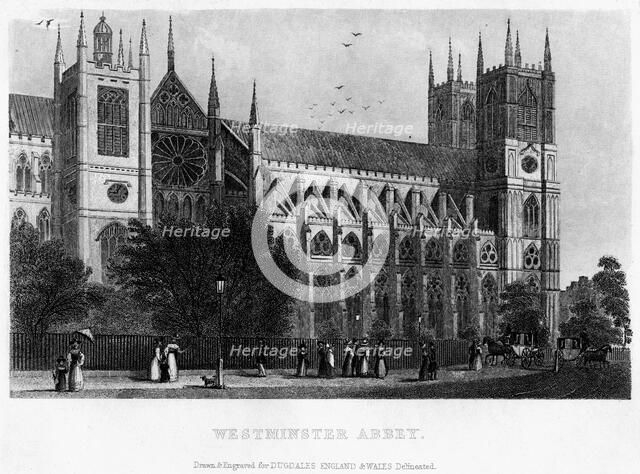 Westminster Abbey, London, 19th century. Artist: Unknown