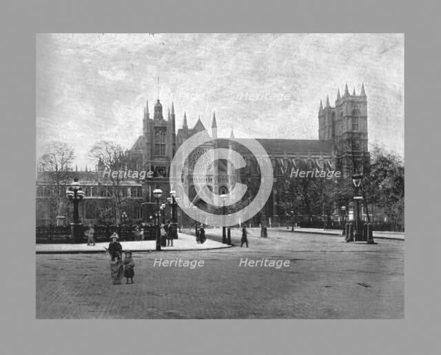 Westminster Abbey, London, c1900. Creator: Francis Godolphin Osbourne Stuart.