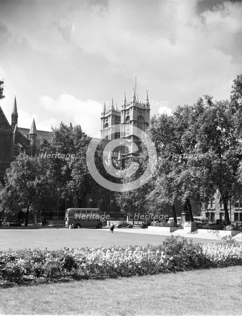 Westminster Abbey, London, c1955. Creator: Arthur Charles Kirby Ware.