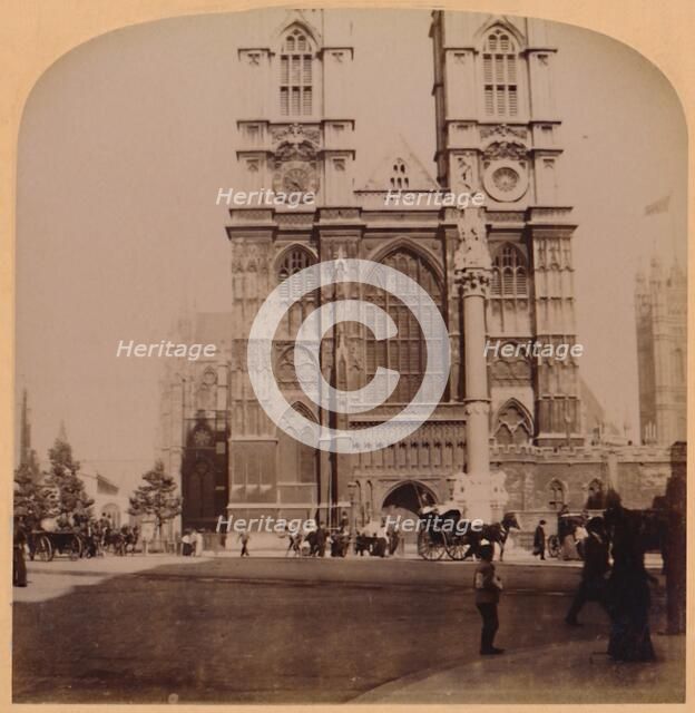 'Westminster Abbey, London, England', 1896. Creator: Underwood & Underwood.