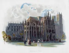 Westminster Abbey, London, late 19th century