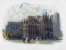 Westminster Abbey, London, late 19th century