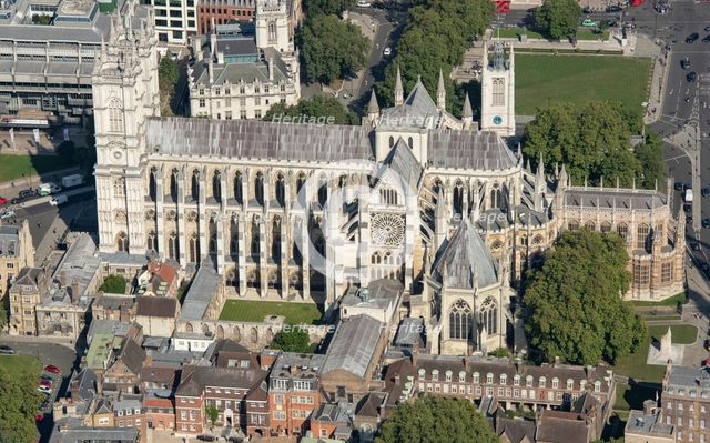 Westminster Abbey, Westminster, Greater London Authority, 2021. Creator: Damian Grady.