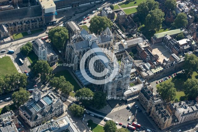 Westminster Abbey, Westminster, Greater London Authority, 2021. Creator: Damian Grady.