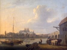 Westminster from the South c1810. Creator: William Anderson