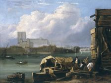 Westminster from Lambeth after 1827