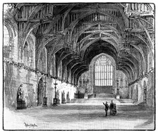 Westminster Hall, London, 1900