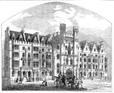 Westminster Improvements - New Houses in the Broad Sanctuary, 1854. Creator: Unknown