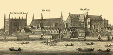 Westminster in 1640 1881. Creator: Wenceslaus Hollar