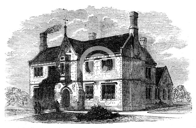 Westminster Memorial Cottage Hospital, Shaftesbury, 1871. Creator: Unknown.