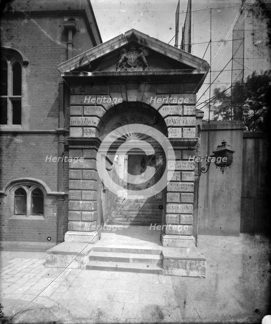 Westminster School, Little Dean's Yard, London. Artist: Alfred Newton & Sons