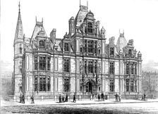 Westminster Townhall, opened by the Duke of Buccleuch, High Steward, 1883. Creator: Unknown