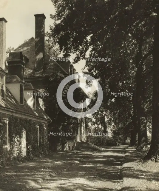 Westover, Charles City vic., Charles City County, Virginia, 1931. Creator: Frances Benjamin Johnston.